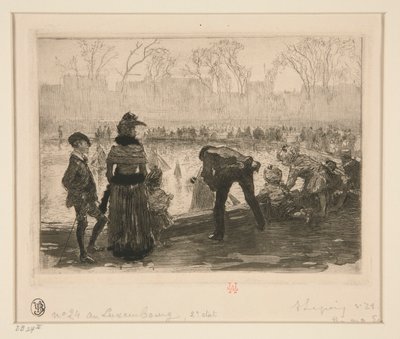 I Luxembourg (I Luxembourg) av Auguste Lepere