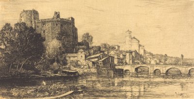 Clisson Lower Loire, 1909. av Auguste Lepere