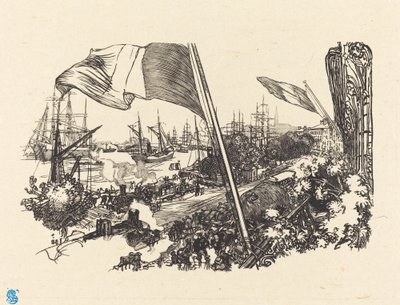 Dedikasjonsside, utgitt 1900. av Auguste Lepere