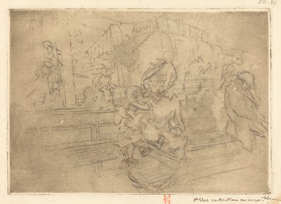 Avgang til Greenwich (Depart pour Greenwich) av Auguste Lepere