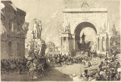 Jubileumsfeiring i Brussel av Auguste Lepere