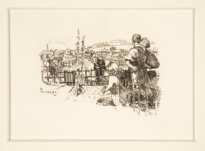 Hagearbeid av Auguste Lepere