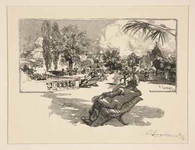 Terrassen til Liberal Arts av Auguste Lepere