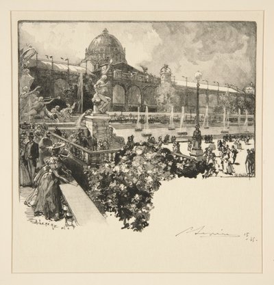 Palace of Liberal Arts, eksteriør av Auguste Lepere