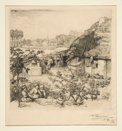The Nest (Saint-Jean-de-Monts) (Shelter [Saint-Jean-de-Monts]) av Auguste Lepere