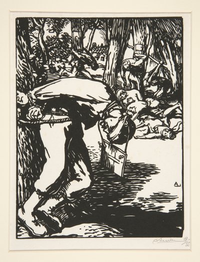 The Francs-Tireurs (Sharpshooters), fra The War of 1914, første serie, nr. 11 av Auguste Lepere