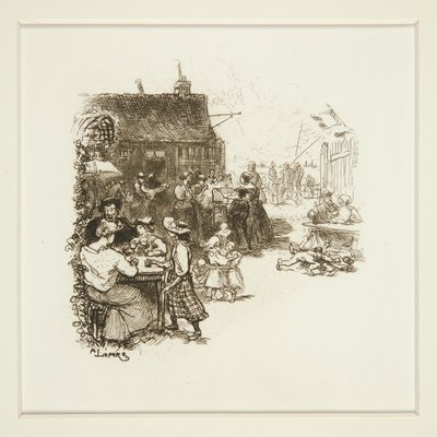 Utefestival av Auguste Lepere