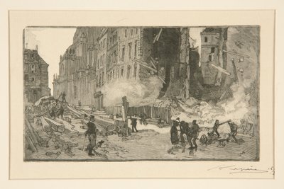 Ouvriers (arbeidere) av Auguste Lepere