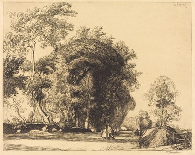 Sti fra St.-Gilles, St.-Jean-de-Monts av Auguste Lepere