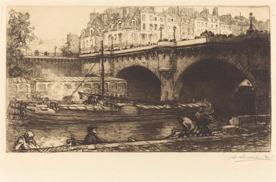 Pont Neuf av Auguste Lepere