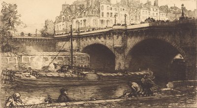 Ny bro, 1901. av Auguste Lepere