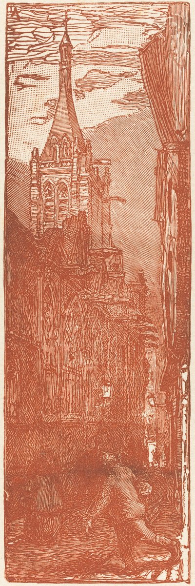 Saint-Severin, utgitt 1901. av Auguste Lepere