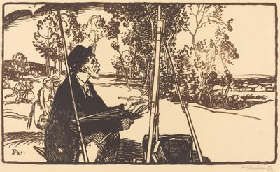 Landskapskunstneren av Auguste Lepere