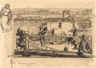 Vaskehuset av Auguste Lepere
