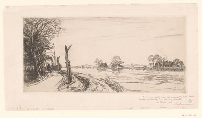 Utsikt over Amstel Au bord de l
