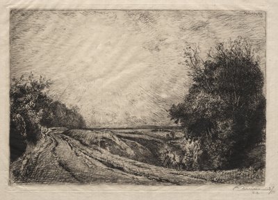 Houssoye-veien av Auguste Louis Lepère