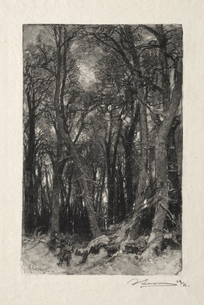 Le Bas-Breau av Auguste Louis Lepère