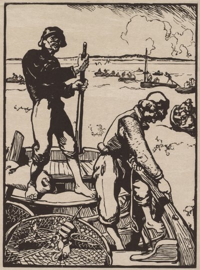 Rekefiskere av Auguste Louis Lepère