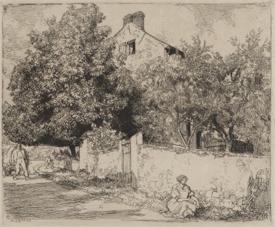 Huset til Madame B. av Auguste Louis Lepère
