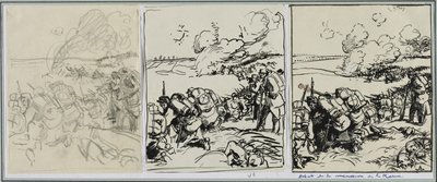 Start på Marne-manøveren av Auguste Louis Lepère