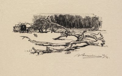 Fontainebleau-skogen: Carrefour de l