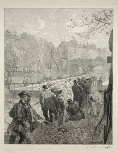 Låsen til valutaen. av Auguste Louis Lepère