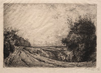 Houssoye-veien av Auguste Louis Lepère