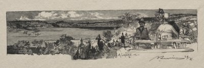 Solledalen. av Auguste Louis Lepère