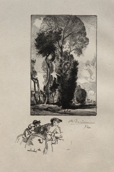 Bocagen. av Auguste Louis Lepère