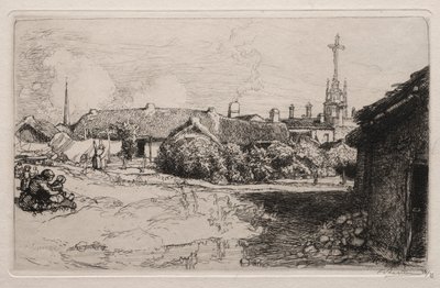 Golgata, St. Jean-de-Mont, 1909. av Auguste Louis Lepère
