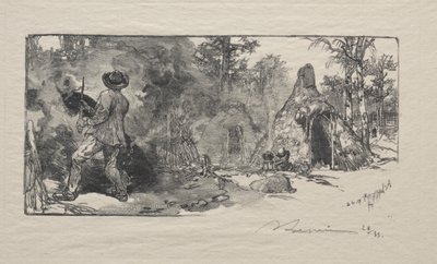 Charbonnieres av Auguste Louis Lepère