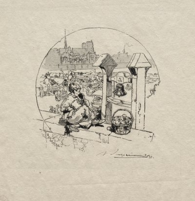 Apple Market, nr. 2 av Auguste Louis Lepère