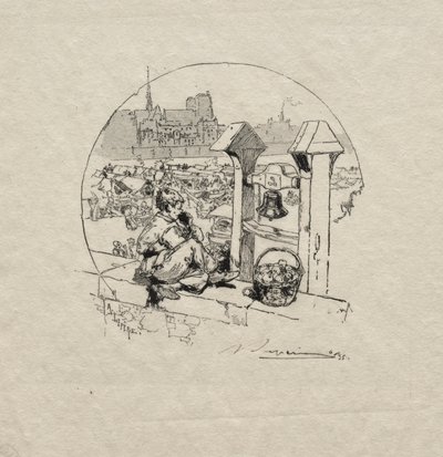 Apple Market, nr. 2. av Auguste Louis Lepère