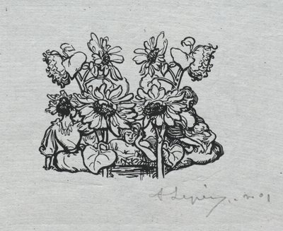 Paris Almanac, 1897: Halestykke, sommer av Auguste Louis Lepère