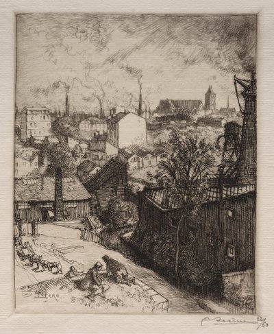 Minne om St. Denis av Auguste Louis Lepère
