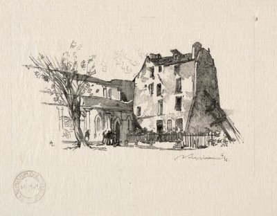St. Julien den fattige: Presbyteriet. av Auguste Louis Lepère