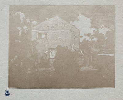 Tiggerne i det siste huset av Auguste Louis Lepère