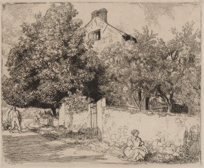 Huset til Madame B. av Auguste Louis Lepère