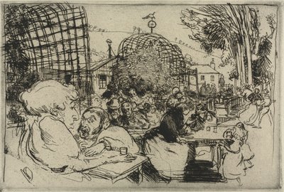 De to pukkelryggene, 1893. av Auguste Louis Lepère
