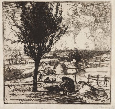Ønsker fra Jouy-le-Moutier av Auguste Louis Lepère