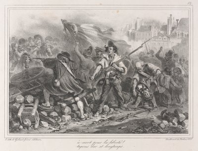 Album fra 1831: Frihet eller død! av Auguste Raffet