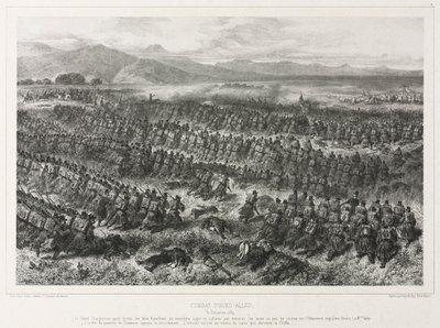 Kampen til Oued-alleg, 31. desember 1839, 1840. av Auguste Raffet