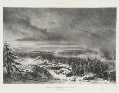 Episode fra felttoget i Russland - Salongen 1836 av Auguste Raffet