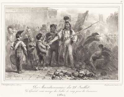 Ammunisjonsarbeiderne 28. juli av Auguste Raffet