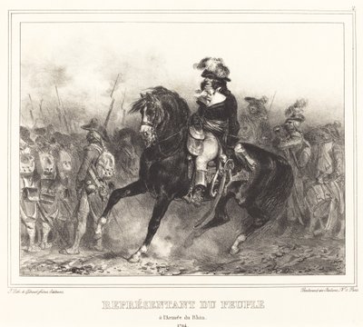 Representant du Peuple (Representant for folket) av Auguste Raffet