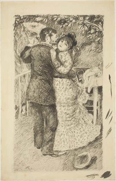 Dans på landet av Auguste Renoir