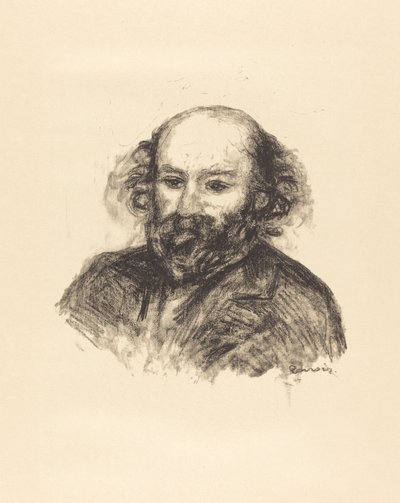 Paul Cézanne av Auguste Renoir