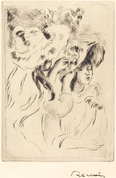 Hattenålen av Auguste Renoir