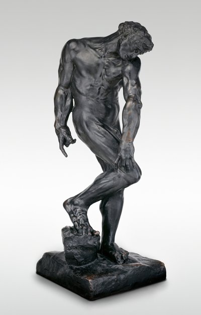 Adam, modellert 1881, rollebesetning rundt 1924. av Auguste Rodin