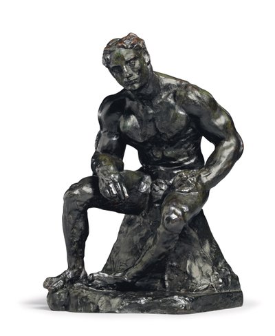 Amerikansk idrettsutøver; Atlet Americain, 1901; c. 1927-1935 av Auguste Rodin